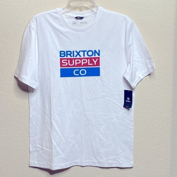 Brixton Mantle Premium Fit T-Shirt Size M - Picture 1 of 5